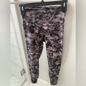 lululemon athletica Grey and Pink Leggings